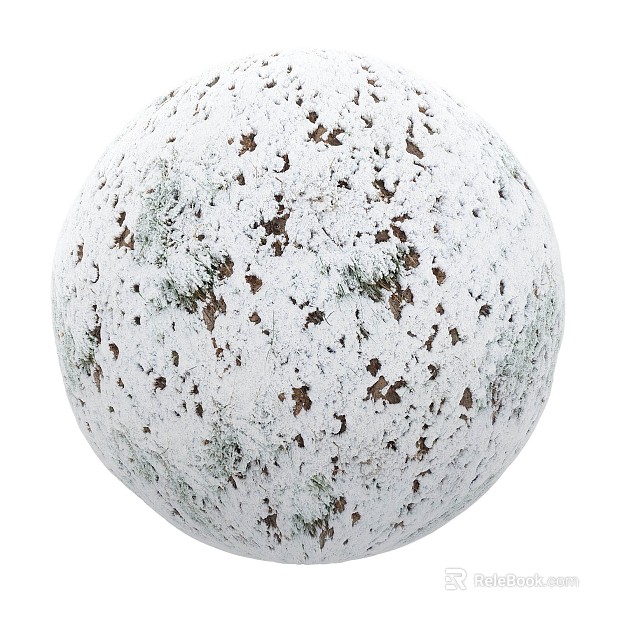 Snow PBR texture