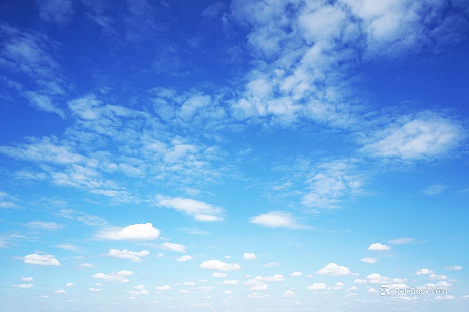 Blue Sky Cloud Exterior Map texture