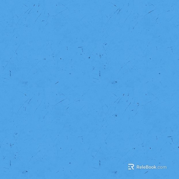 Blue distressed sheet metal finish material texture