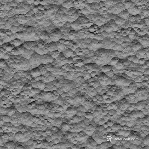 Cement surface concave-convex wall surface texture