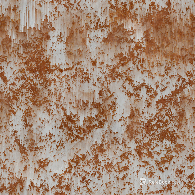 Rusty iron plate texture