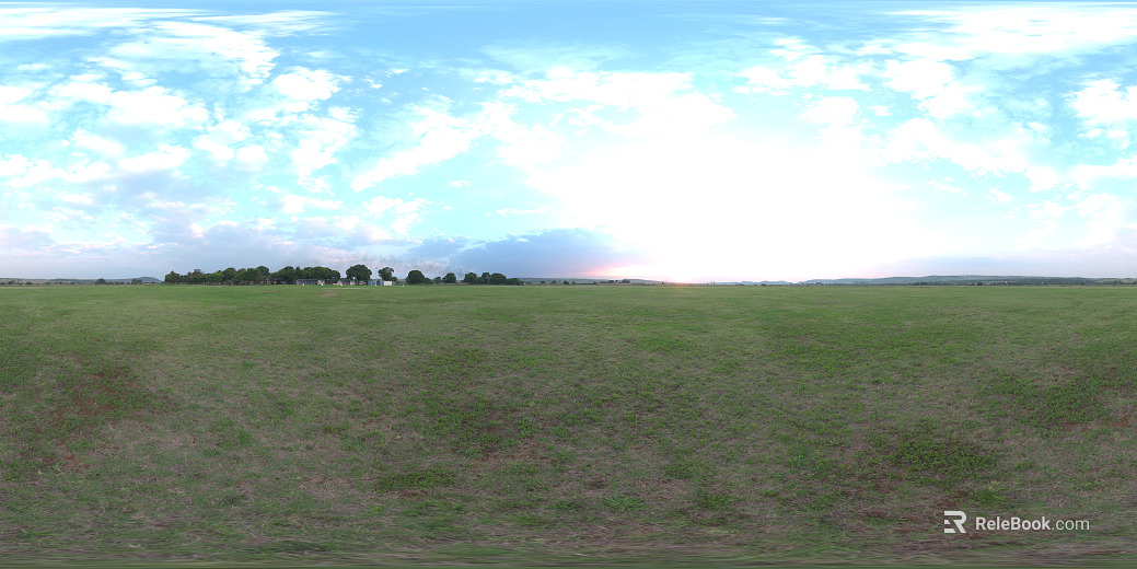 Outdoor Lawn Grassland HDR texture