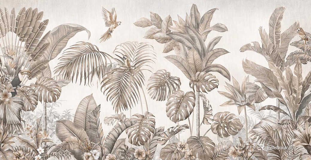animal and plant pattern texture