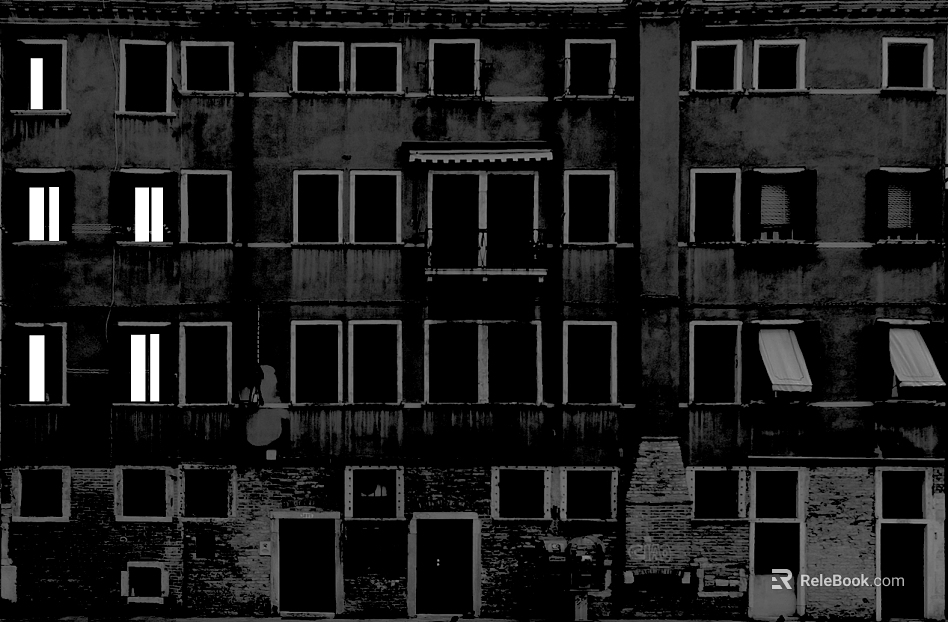 black and white painting texture