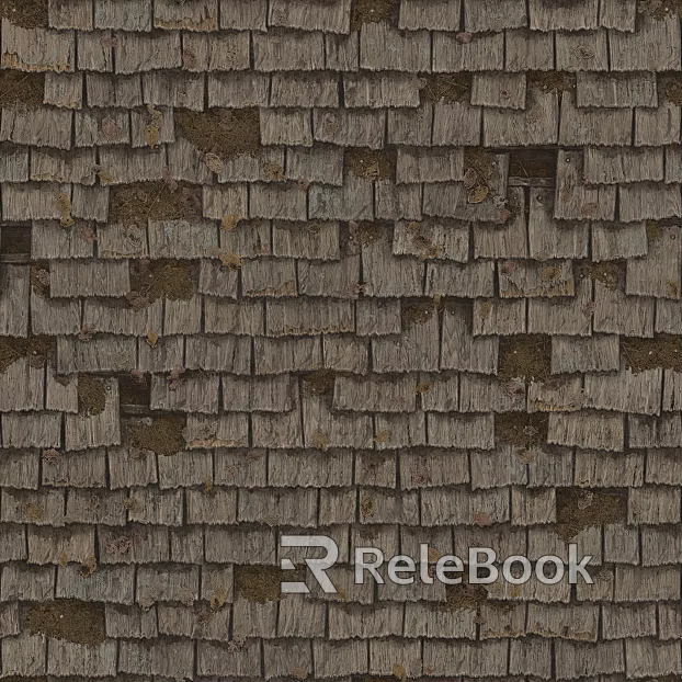 Wooden tile texture