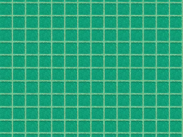 Plaid Tile Toilet Green Tile Seamless 3d model