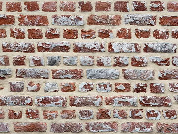 Modern old-fashioned red brick wall industrial wind brick wall dilapidated brick wall texture (ID:ffach313685)
