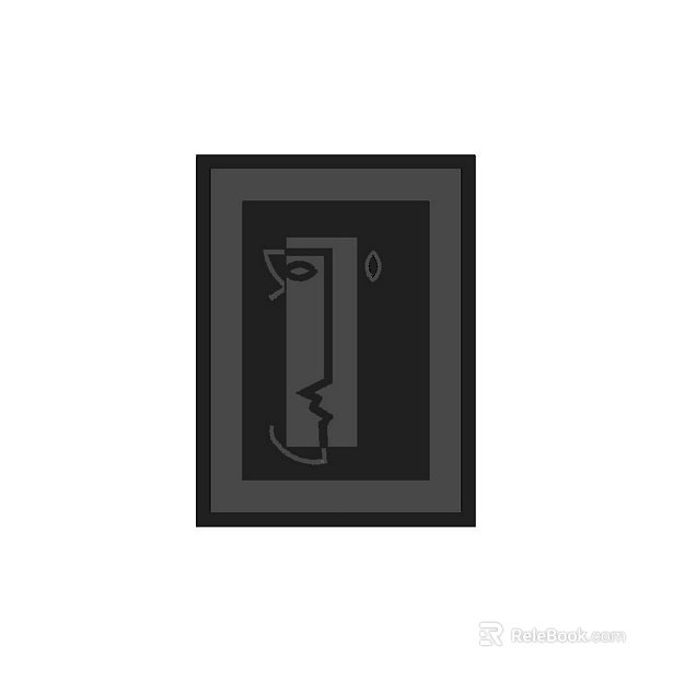 black and white painting texture