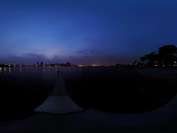 Riverside Night Sky HDR texture (ID:ffach584055)