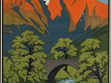 landscape painting texture (ID:ffacg51102)