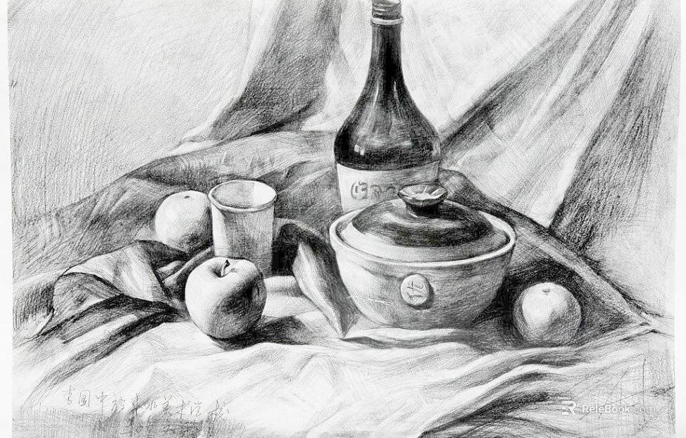 black and white painting texture