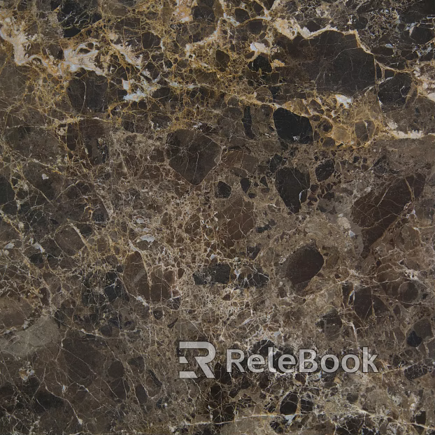 Ice pattern marble dark curry wood grain plastic wood texture