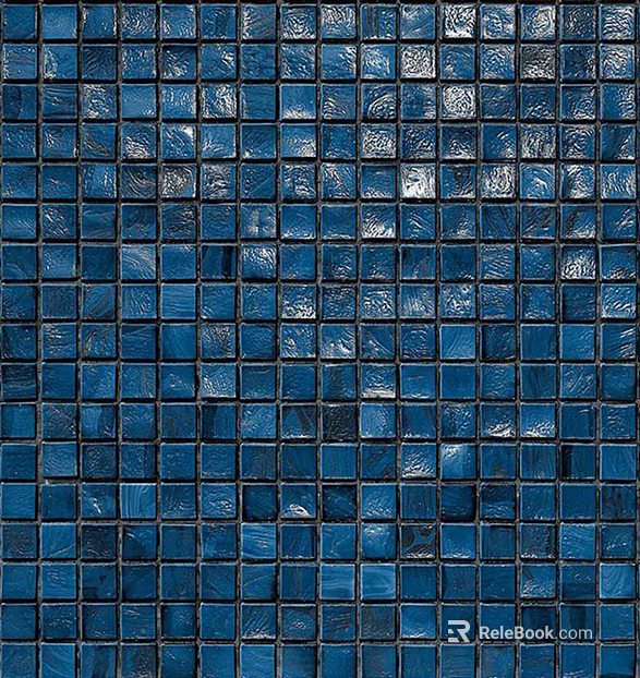 Blue Tile Mosaic texture