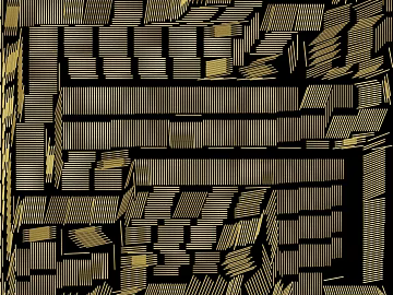 Black gold metal line background decoration texture (ID:ffaeh200139)