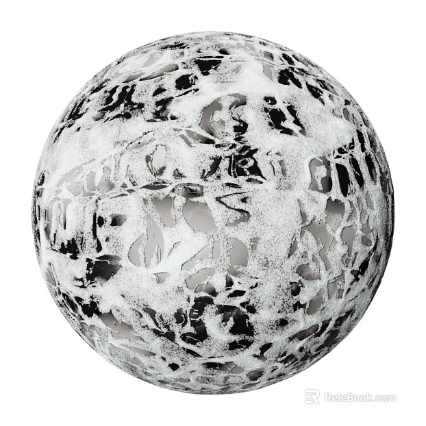 Snow PBR texture