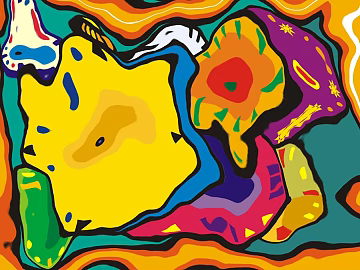 cartoon painting texture (ID:ffabg51135)