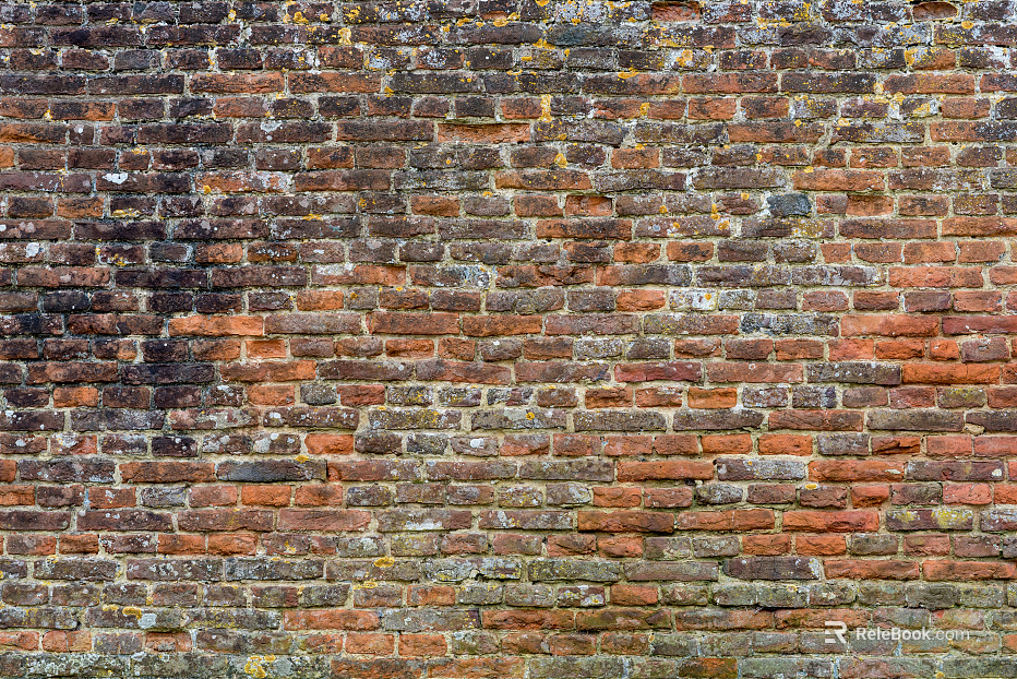 Modern old-fashioned red brick wall industrial wind brick wall dilapidated brick wall texture