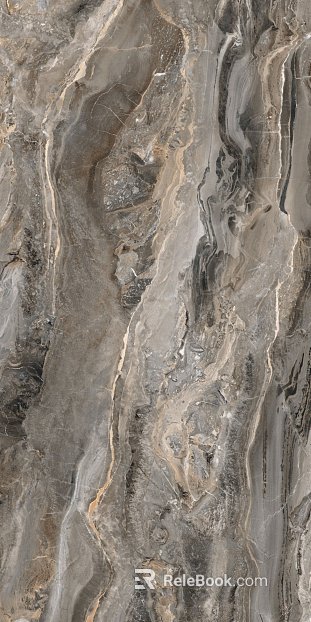 Light Luxury Grey Brown Water Marble Wall Surface texture