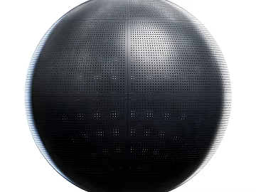 Perforated Plate Metal PBR texture (ID:ffach295544)