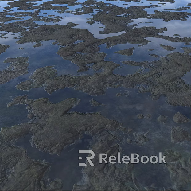 Wetland PBR texture