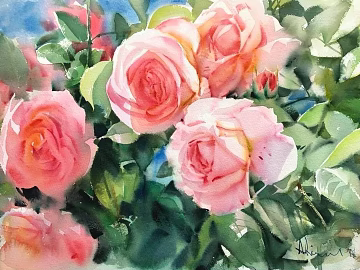 Flower Painting Hanging Painting Decorative Painting Plant Painting texture (ID:ffach202370)