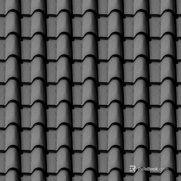 Green tile texture