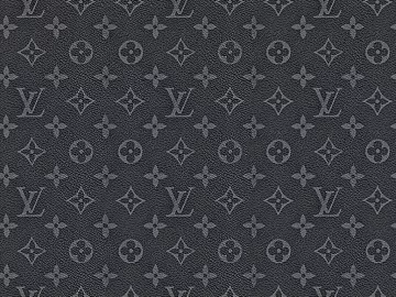 Black Printed Embossed Fine-grain Leather texture (ID:ffach357354)