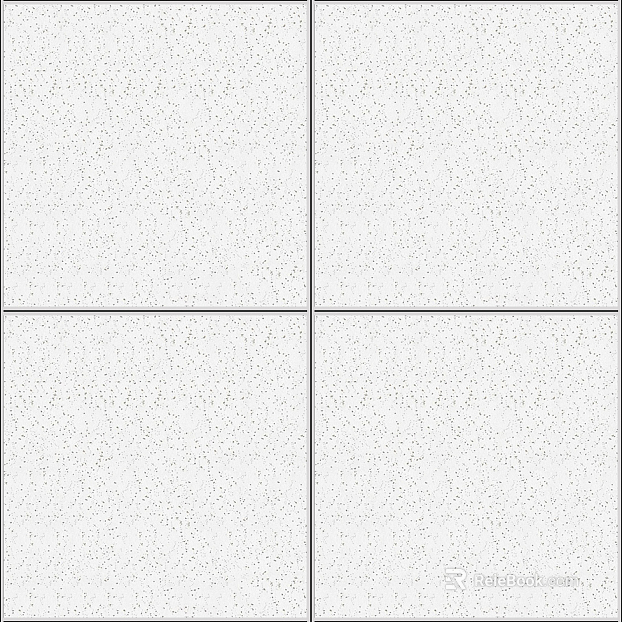 Mineral wool board texture