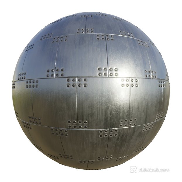 Metal Plate PBR texture