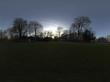Woods Lawn Meadow Daytime Sunrise HDR texture (ID:ffabg35551)