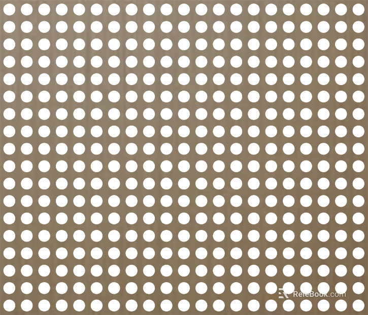 Perforated plate texture
