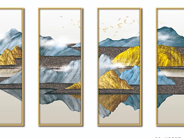 landscape painting texture (ID:ffabg27538)
