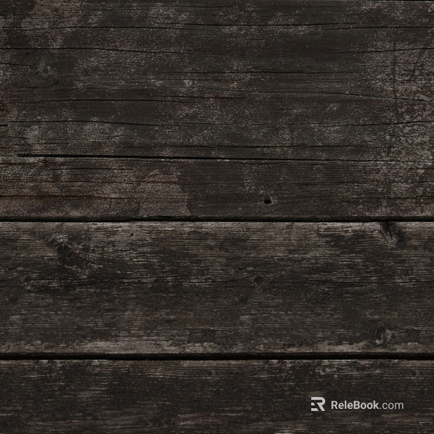 Dark brown dilapidated wooden wall for home decoration texture