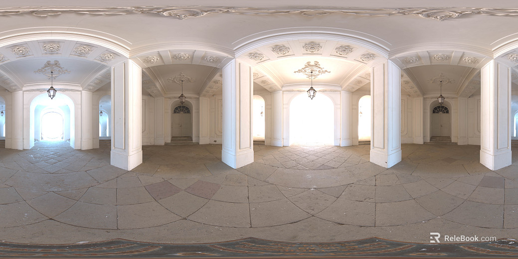 Indoor Residential Space Daytime HDR texture