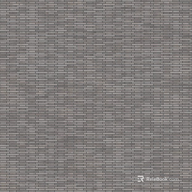 Dark gray brick wall exterior cladding texture