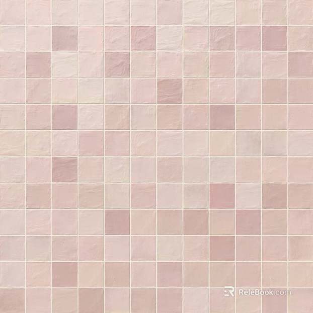 Pale pink mosaic tile gradient mosaic bathroom tile wall tile texture