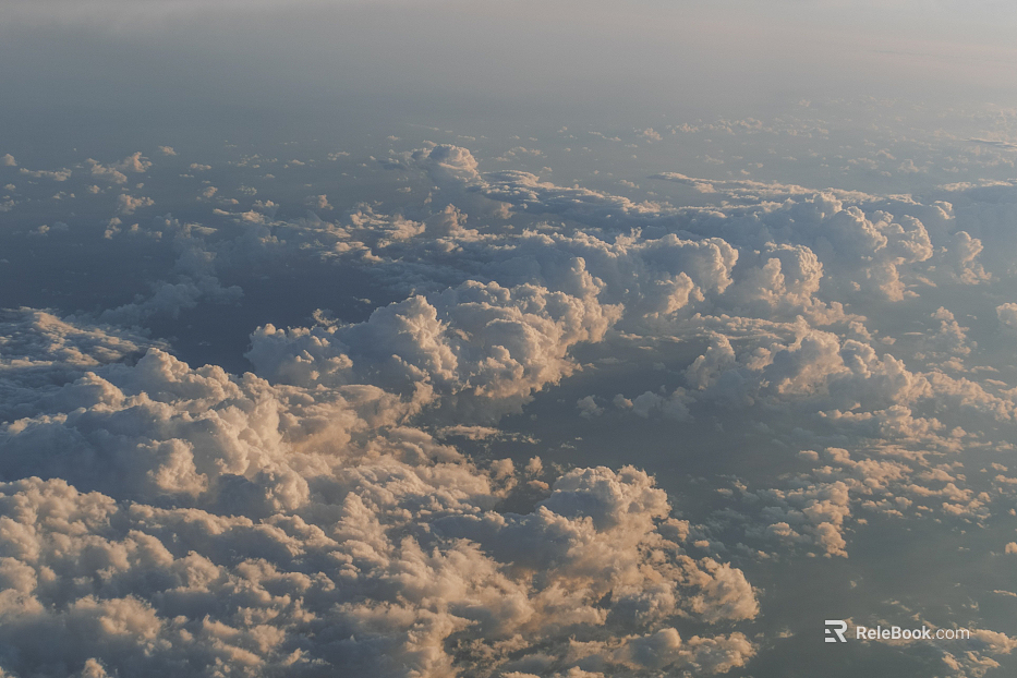 Outdoor sky scene, dusk texture