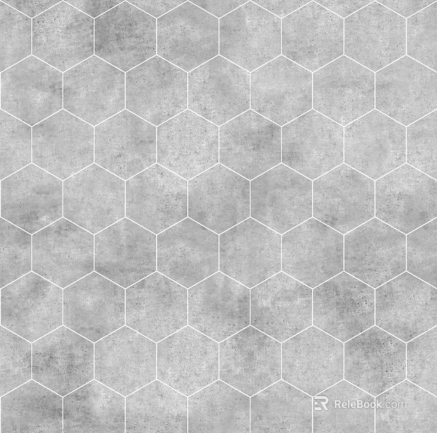 hexagonal brick seamless texture