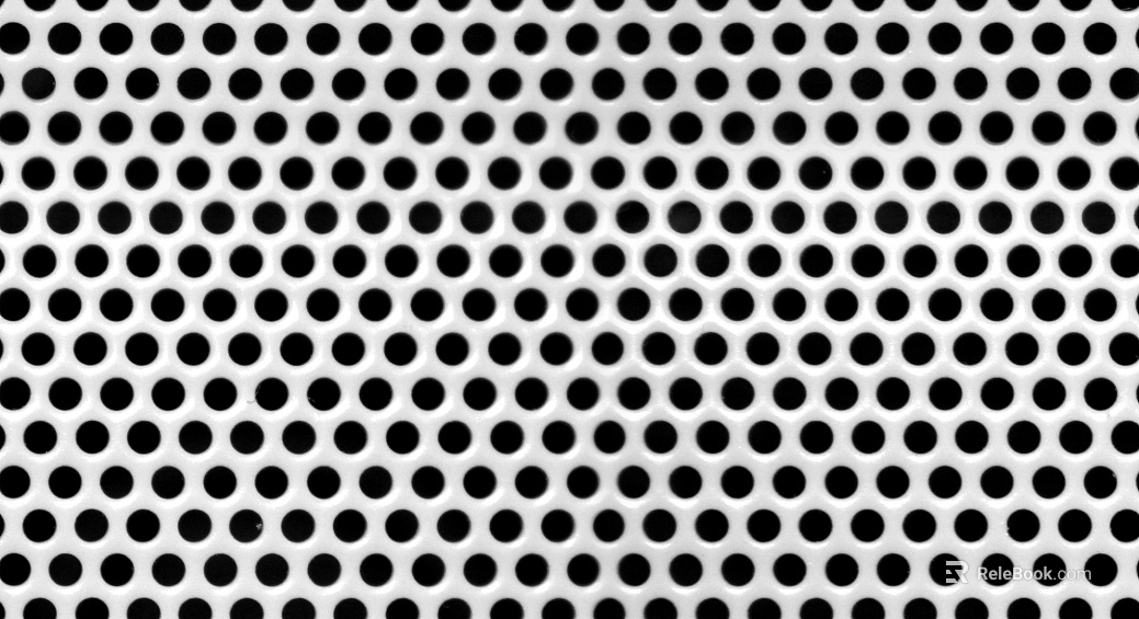 Perforated plate texture