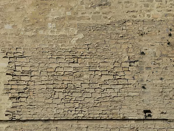 Beige old brick wall building exterior wall texture (ID:ffaeh336891)