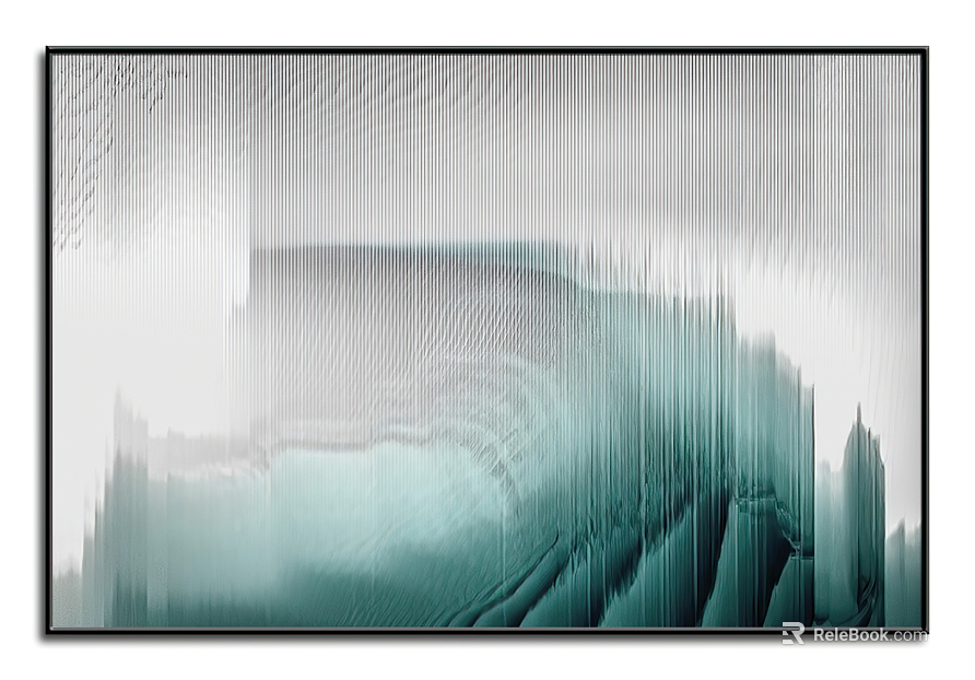 three-dimensional physical painting texture
