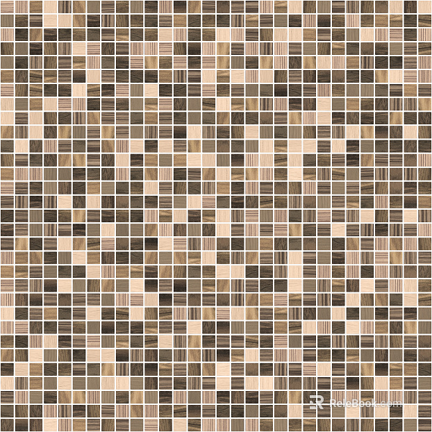 Mosaic Ceramic Map texture