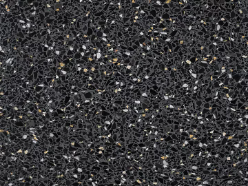 Black terrazzo texture (ID:ffajh925640)