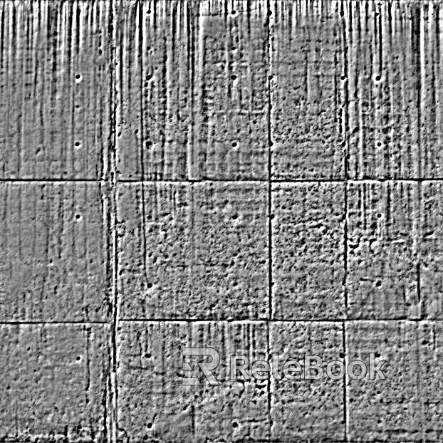 Black and White Bump texture