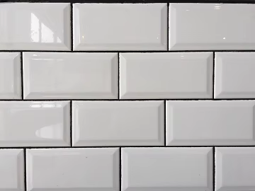 Brick wall bump texture white tile (ID:ffacg97745)