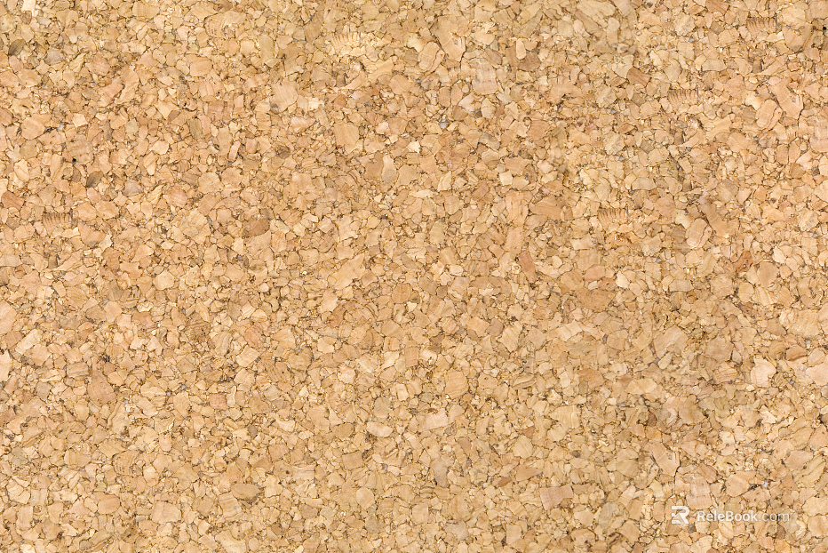 Cork oak plywood texture