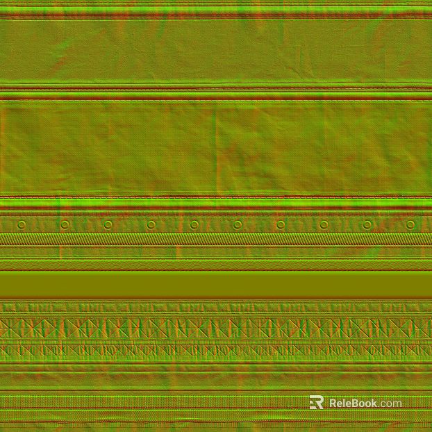 Yellow-green geometric fabric soft fabric texture