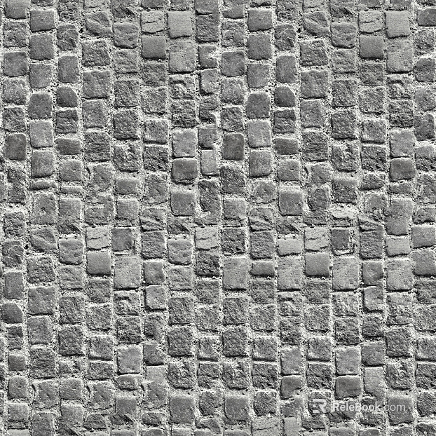 Grey old square parquet floor tile sidewalk road ground street square paving texture