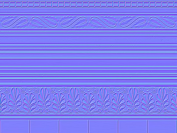 Purple European-style carved wall molding and wainscoting texture (ID:ffaeh058196)
