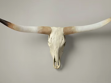 bull head texture (ID:ffajf6451)